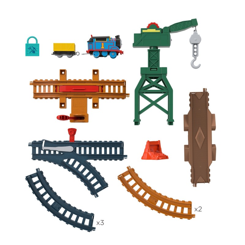Fisher-Price Thomas le petit train Thomas et ses Amis-Circuit et Locomotive Motorisée