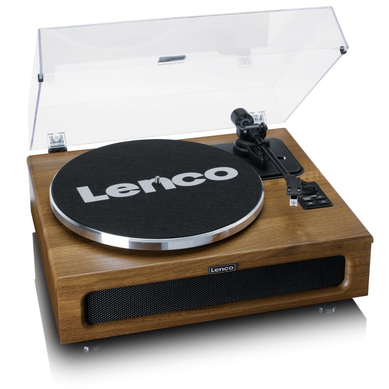 Lenco LS-410WA audio turntable Belt-drive audio turntable Brown