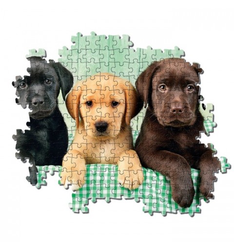 Clementoni Three Labrador Puzzle 1000 pz Animali