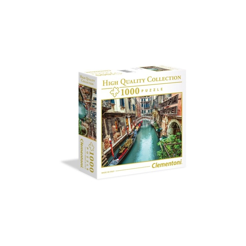 Clementoni Venice canal Puzzle 1000 pz Città