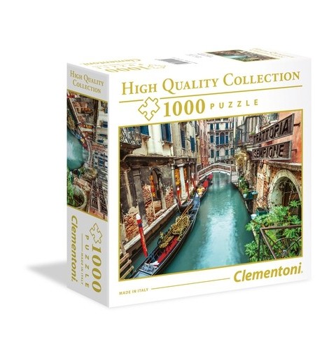 Clementoni Venice canal Puzzle 1000 pz Città