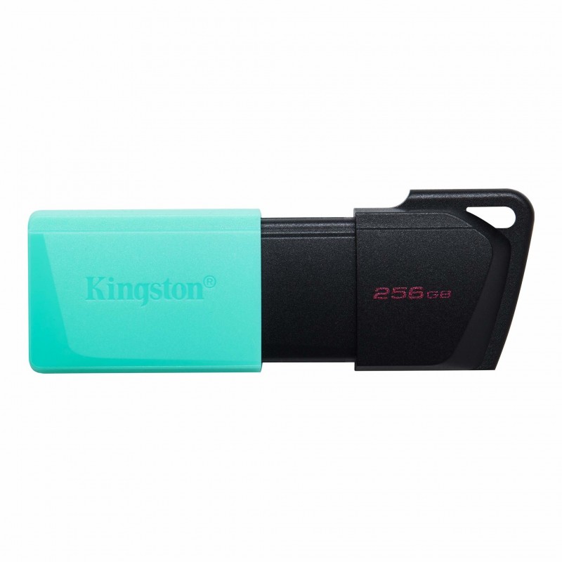 Kingston Technology DataTraveler Exodia M USB-Stick 256 GB USB Typ-A 3.2 Gen 1 (3.1 Gen 1) Schwarz, Türkis