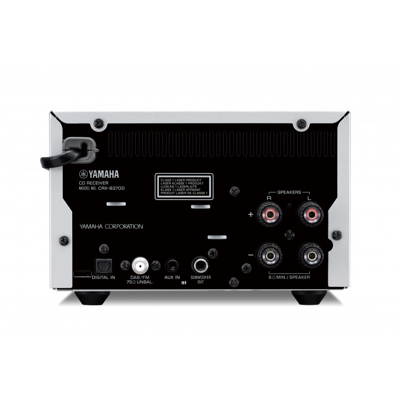 Yamaha MCR-B370D Microsistema audio per la casa 30 W Nero