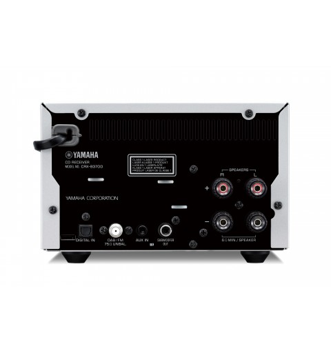 Yamaha MCR-B370D Système micro audio domestique 30 W Noir