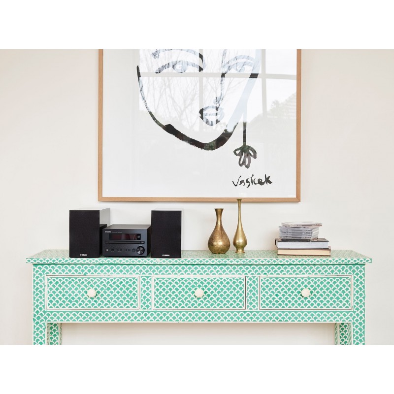 Yamaha MCR-B370D Microcadena de música para uso doméstico 30 W Negro