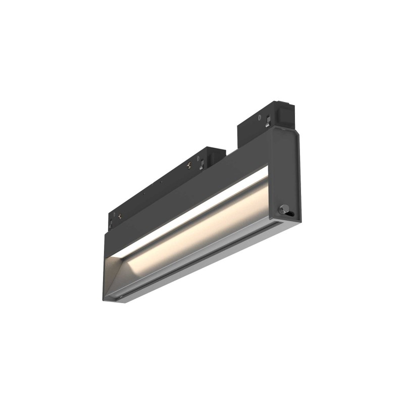 Ideal Lux EGO WALL WASHER 07W 3000K ON-OFF BK Mod. Sistema Lineare 1 Luce