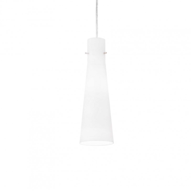 Ideal Lux KUKY SP1 BIANCO Mod. 053448 Lampada A Sospensione 1 Luce