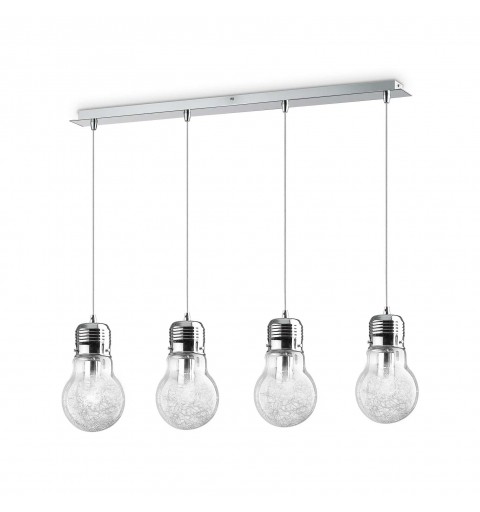 Ideal Lux LUCE MAX SP4 Mod. Lampada A Sospensione 4 Luci