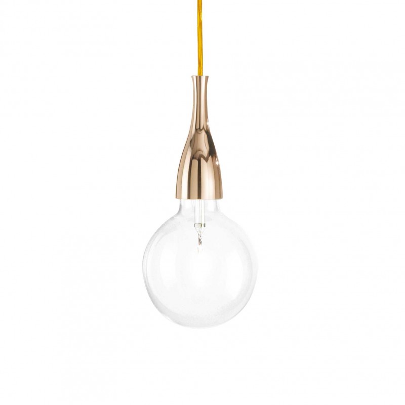 Ideal Lux MINIMAL SP1 ORO Mod. 009391 Lampada A Sospensione 1 Luce