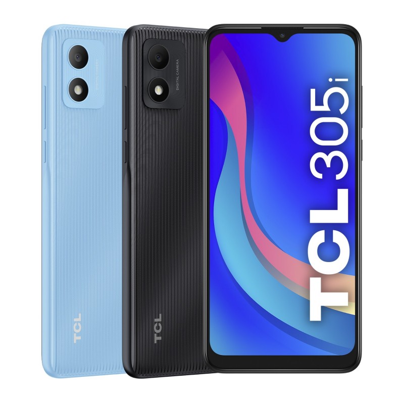 TCL 305i 16,6 cm (6.52") Double SIM Android 11 Go Edition 4G Micro-USB 2 Go 64 Go 4000 mAh Noir