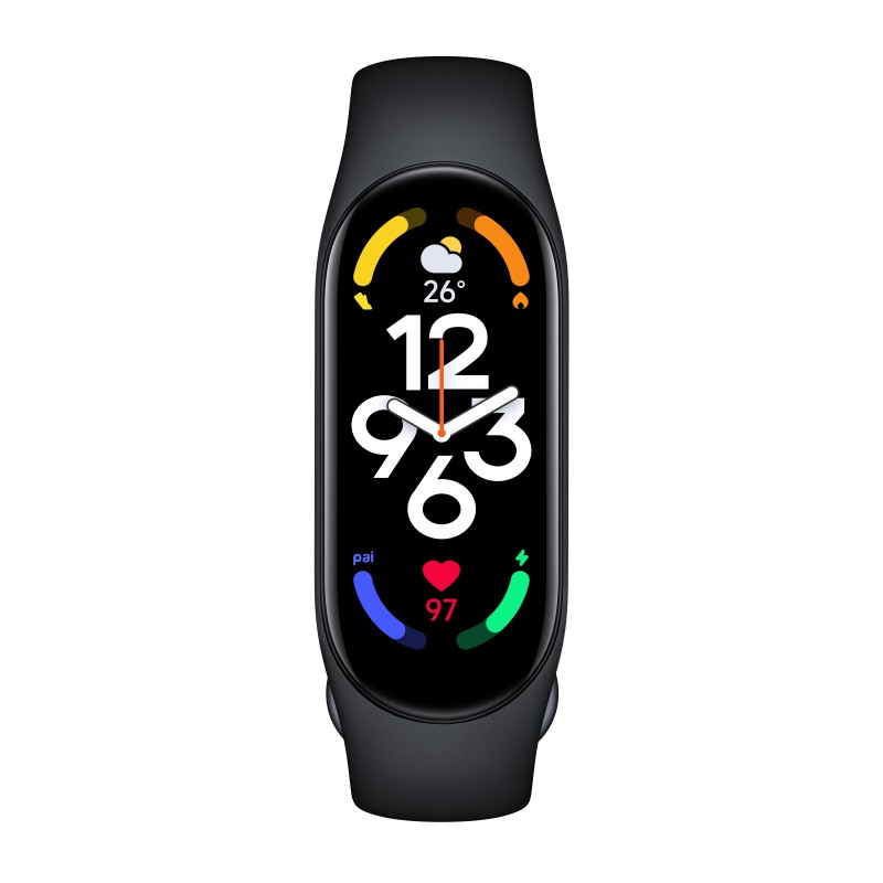 Xiaomi SMART BAND 7 EU AMOLED Bracelet connecté 4,11 cm (1.62") Noir