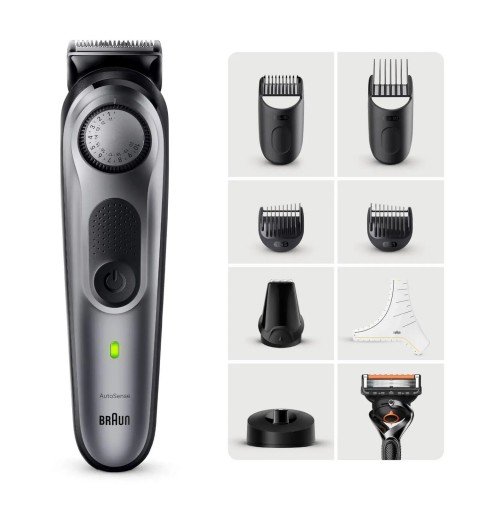 Braun BeardTrimmer 7 BT7420 Barttrimmer Silber