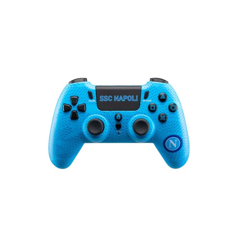 Qubick ACP40159 Gaming Controller Black, Blue Gamepad Analogue Digital PC, PlayStation 4, PlayStation 5