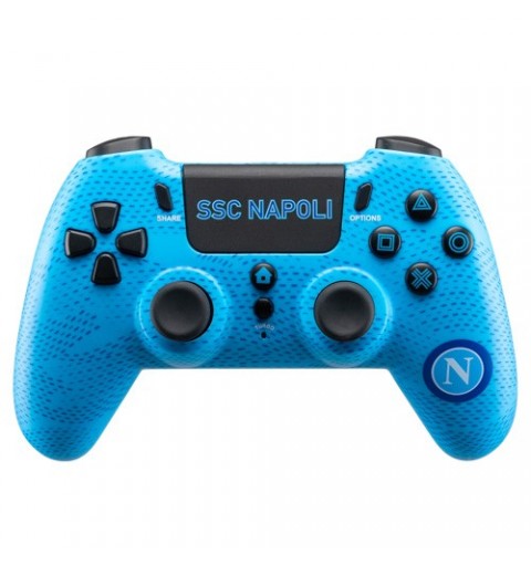 Qubick ACP40159 accessoire de jeux vidéo Noir, Bleu Manette de jeu Analogique Numérique PC, PlayStation 4, PlayStation 5