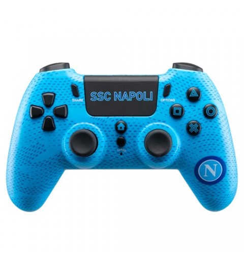 Qubick ACP40159 Gaming Controller Black, Blue Gamepad Analogue Digital PC, PlayStation 4, PlayStation 5