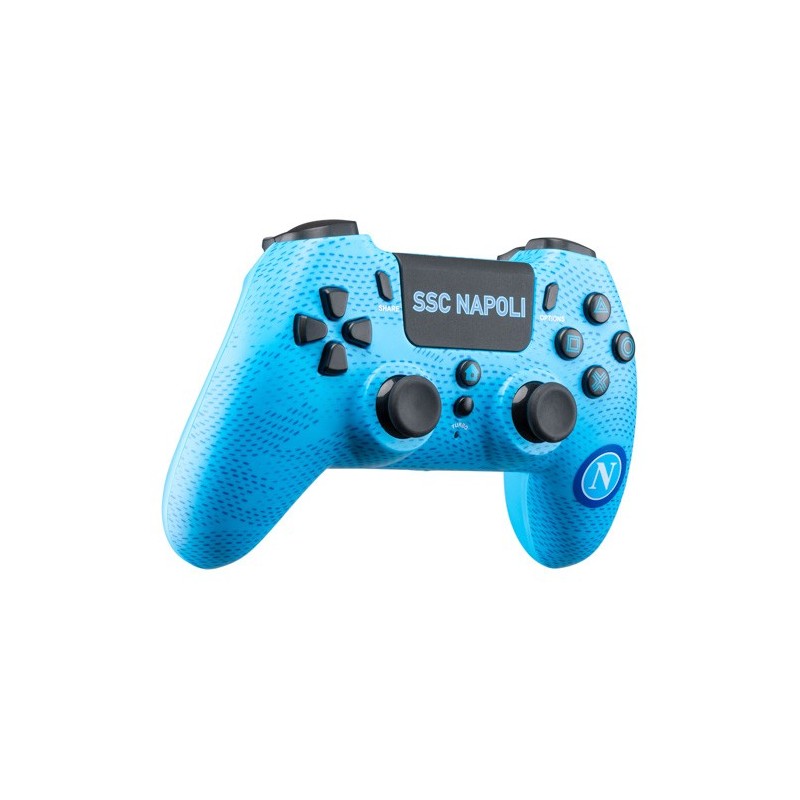 Qubick ACP40159 accessoire de jeux vidéo Noir, Bleu Manette de jeu Analogique Numérique PC, PlayStation 4, PlayStation 5