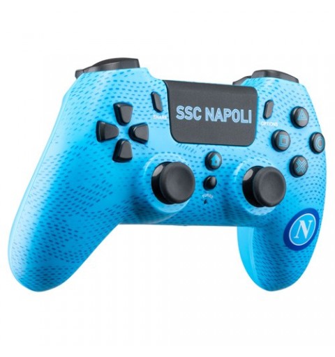 Qubick ACP40159 Gaming Controller Black, Blue Gamepad Analogue Digital PC, PlayStation 4, PlayStation 5