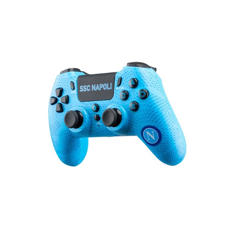 Qubick ACP40159 Gaming Controller Black, Blue Gamepad Analogue Digital PC, PlayStation 4, PlayStation 5