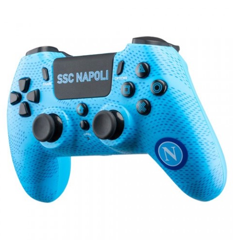 Qubick ACP40159 periferica di gioco Nero, Blu Gamepad Analogico Digitale PC, PlayStation 4, PlayStation 5