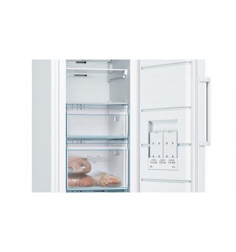 Bosch Serie 4 GSN29VWEP congelador Congelador vertical Independiente 200 L E Blanco