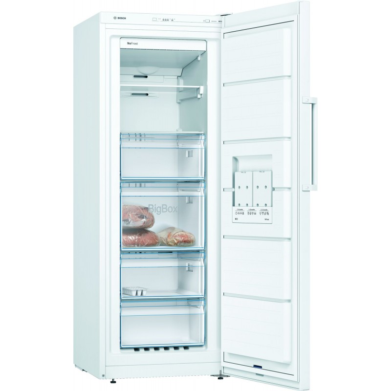 Bosch Serie 4 GSN29VWEP congélateur Congélateur vertical Autoportante 200 L E Blanc