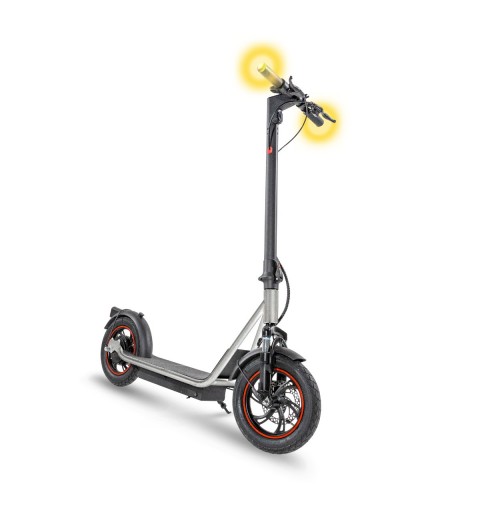 EMG Velociptor Street 25 km h Argent 10 Ah