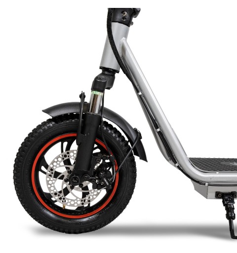EMG Velociptor Street 25 km h Argent 10 Ah