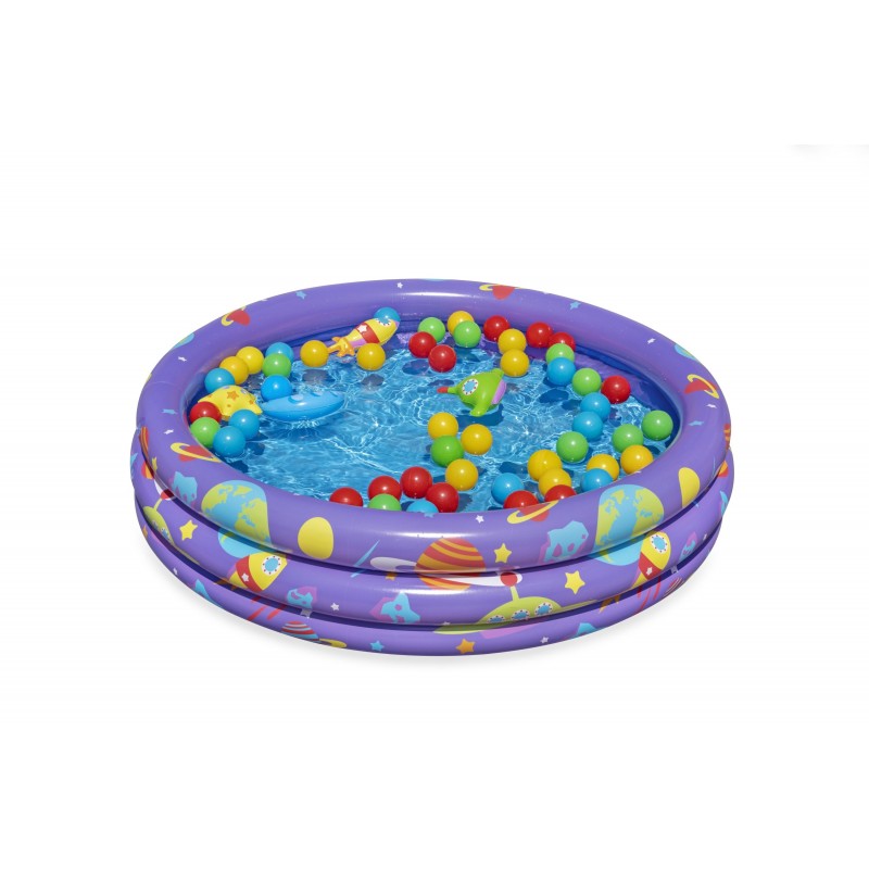 Bestway Intergalactic Surprise Ball Pit and Play Pool with 50 Play Balls