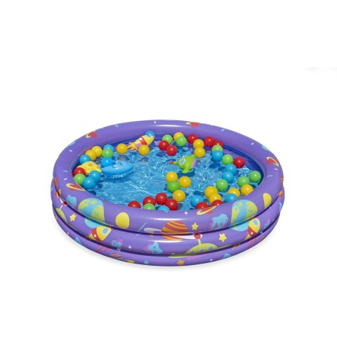 Bestway Intergalactic Surprise Ball Pit and Play Pool with 50 Play Balls