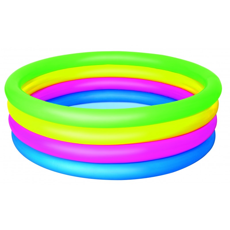 Bestway PISCINE DE JEUX - 4 anneaux - Φ1.57m x H46cm