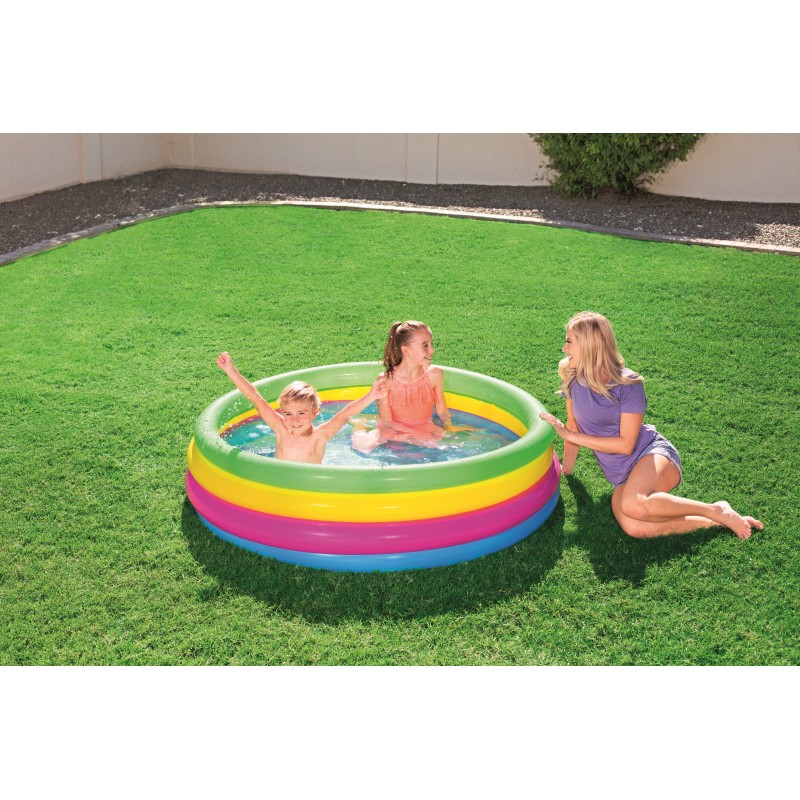 Bestway PISCINE DE JEUX - 4 anneaux - Φ1.57m x H46cm