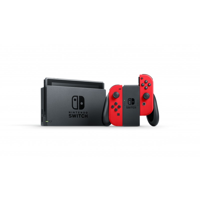 Nintendo Switch + Super Mario Odyssey console da gioco portatile 15,8 cm (6.2") 32 GB Touch screen Wi-Fi Grigio, Rosso