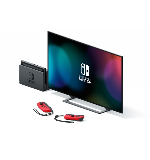 Nintendo Switch + Super Mario Odyssey console de jeux portables 15,8 cm (6.2") 32 Go Écran tactile Wifi Gris, Rouge