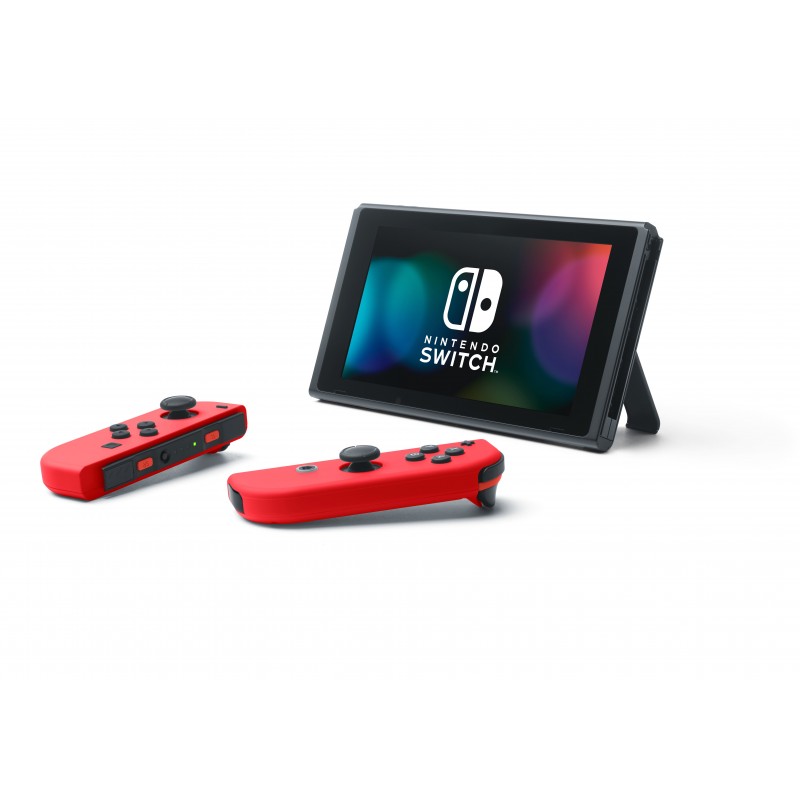 Nintendo Switch + Super Mario Odyssey console da gioco portatile 15,8 cm (6.2") 32 GB Touch screen Wi-Fi Grigio, Rosso