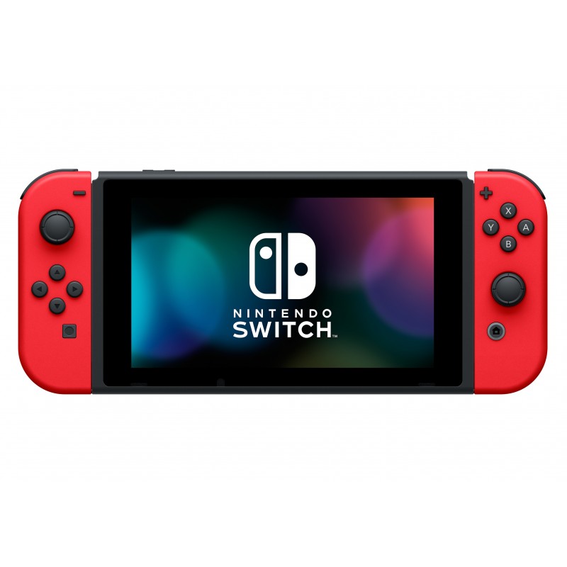 Nintendo Switch + Super Mario Odyssey console de jeux portables 15,8 cm (6.2") 32 Go Écran tactile Wifi Gris, Rouge