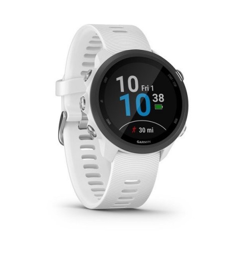 Garmin Forerunner 245 Music 3,05 cm (1.2") MIP 30 mm Noir, Blanc GPS (satellite)