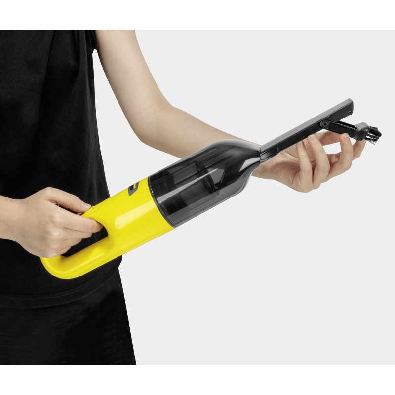 Kärcher 1.198-401.0 handheld vacuum Black, Yellow Dust bag