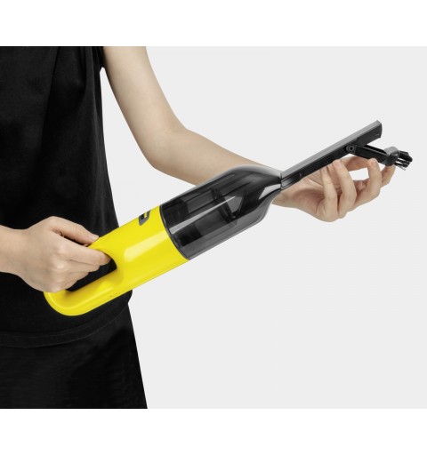 Kärcher 1.198-401.0 handheld vacuum Black, Yellow Dust bag