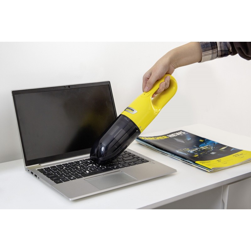 Kärcher 1.198-401.0 handheld vacuum Black, Yellow Dust bag