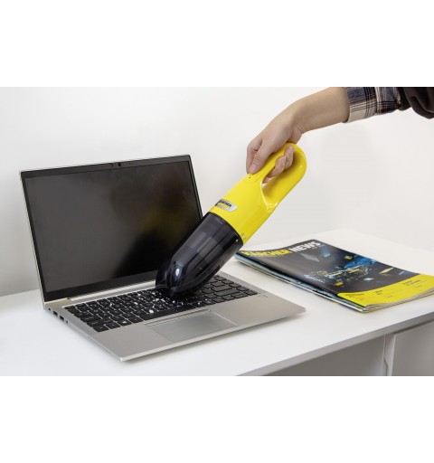 Kärcher 1.198-401.0 handheld vacuum Black, Yellow Dust bag