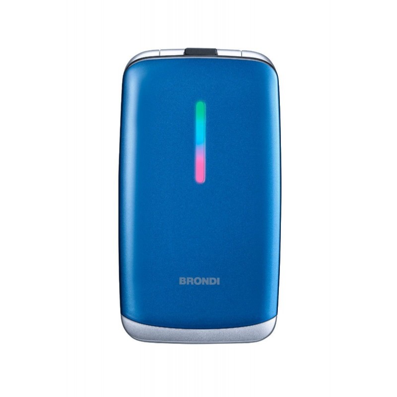Brondi Contender 7.62 cm (3") Blue, Metallic Senior phone