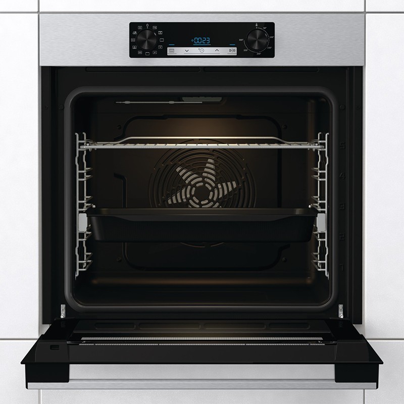 Hisense BI62216AXTC horno 77 L 2500 W A Negro, Gris