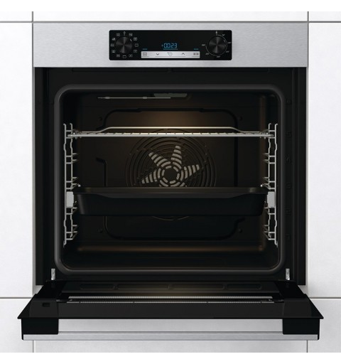 Hisense BI62216AXTC horno 77 L 2500 W A Negro, Gris