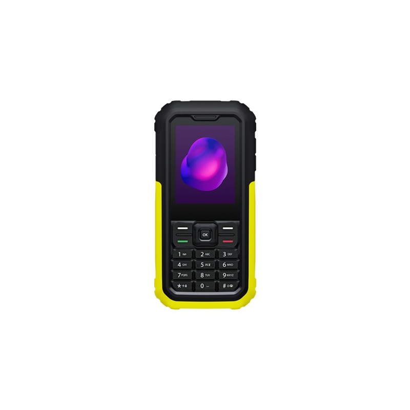 TCL 3189 6,1 cm (2.4") Negro, Amarillo Teléfono con cámara