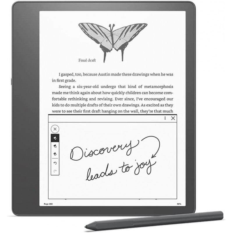 Amazon Kindle Scribe lectore de e-book Pantalla táctil 16 GB Wifi Gris