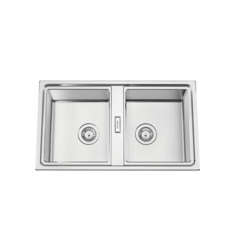 RODI FUSION 86BB Top-mounted sink Rectangular