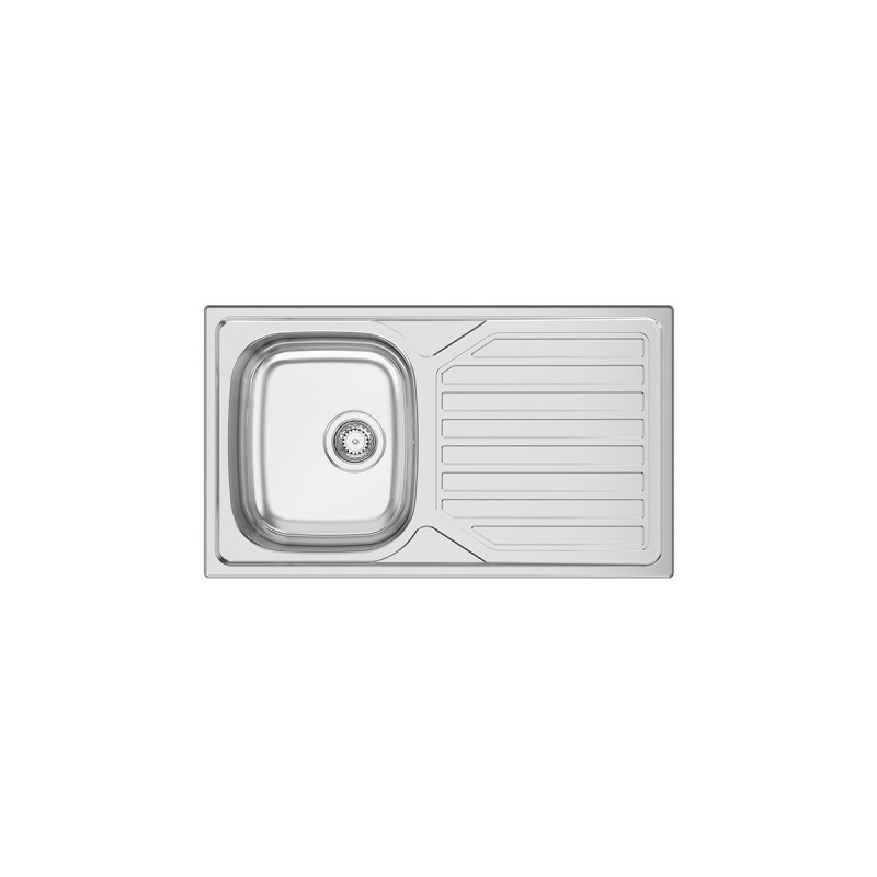 RODI OKIO LINE 86 Lavabo sobre-encimera Rectangular Acero inoxidable RODI OKIO LINE 86 Lavabo sobre-encimera Rectangular Acero inoxidable