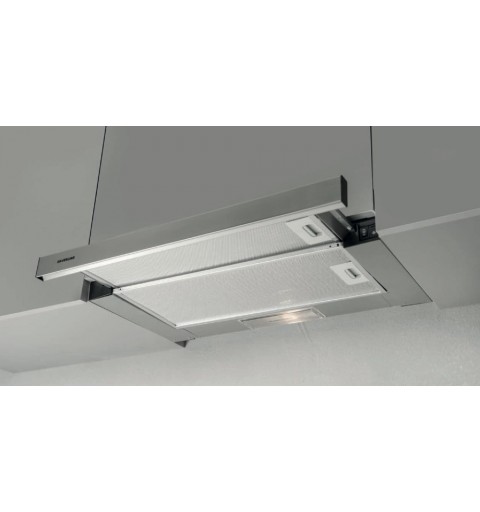 Silverline 1390 Semi built-in (pull out) Stainless steel 253 m³ h D