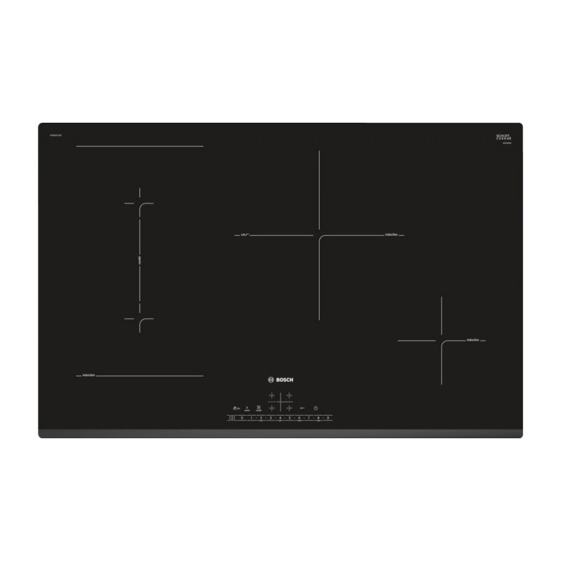 Bosch Serie 6 PVS831FC5E hobs Negro Integrado Con placa de inducción 4 zona(s)