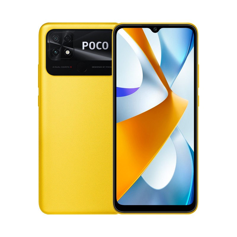 Xiaomi Poco C40 17 cm (6.71") SIM doble Android 11 4G USB Tipo C 3 GB 32 GB 6000 mAh Amarillo